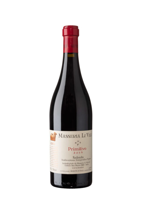 Askos Primitivo Salento Igt 17 Masseria Li Veli 75 Cl