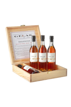 Bas - Armagnac Coffret Dégustation Gélas  4 x 20cl , 8 ans, 18 ans, 25 ans